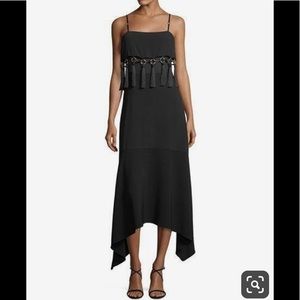 NWT Black Cinq a Sept Silk “Nolana” Dress.